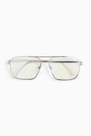 H & m - bril met blauwlichtfilter - zilver
