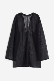 H & m - gebreide tuniek - zwart