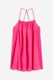 H & m - katoenen strandjurk - roze