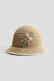 H & m - zonnehoed - wit