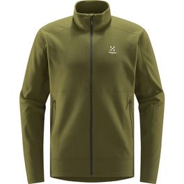 Haglöfs - buteo mid jacket - fleecevest maat s, olijfgroen