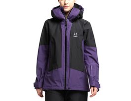 Haglöfs - lumi jacket women - paarse ski-jas dames