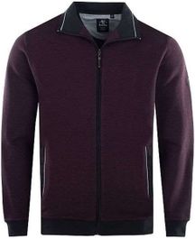 Rode Hajo - heren vest - wijnrood - maat s