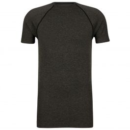 Heber peak - cedarhe. seamless s/s - synthetisch ondergoed maat s/m, zwart