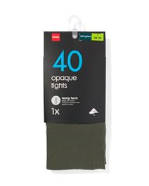 Hema hema temp tech panty 40denier groen (groen)