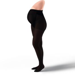 Hema hema zwangerschapspanty 40denier zwart (zwart)