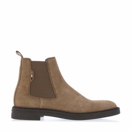 Beige Heren boss calev chelsea laarzen in beige