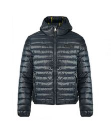 Heren donsjas - upps103 plein sport , blauw , heren