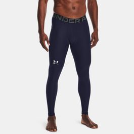 Herenlegging heatgearĀ® armour midnight marineblauw / wit l