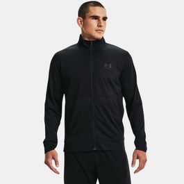 Herentrainingsjack under armour pique zwart / zwart l