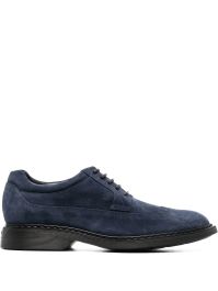 Hogan suède brogues - blauw