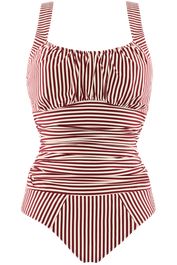 Holi vintage unwired padded bathing suit | unwired padded red-ecru