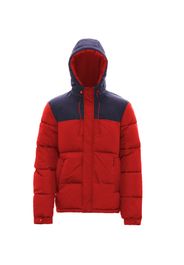 Hoona winterjas marine / donkerrood