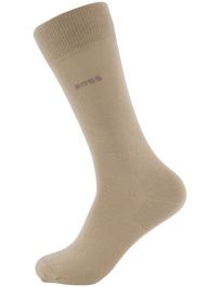 Hugo boss sokken 2 pack beige katoen