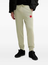 Hugo duak trainingsbroek met logopatch - groen