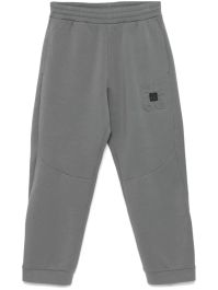 Hugo trainingsbroek met logo-reliëf - grijs