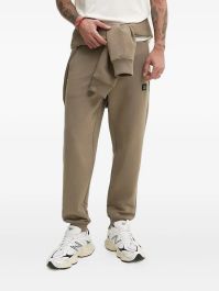 Hugo trainingsbroek met logopatch - bruin