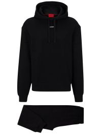 Hugo trainingspak met logoprint - zwart