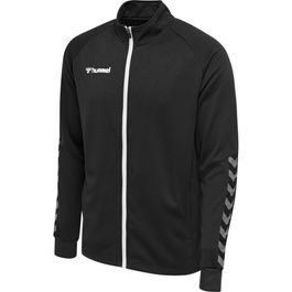 Hummel trainingsjas hmlauthentic poly zip - zwart/wit