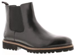 Hush puppies gwyneth chelsea suède dames zwarte laarzen