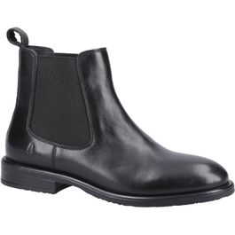 Hush puppies viola leren vrouwen laarzen zwart