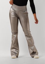 Ibana pantalon dames pinnie mettalic, maat: 40, kleur: brons - Brons