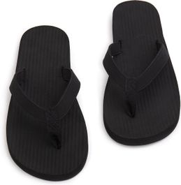 Indosole essential flip flop teenslippers - zomer slippers - heren - zwart - maat 41/42