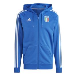 Italië hoodie dna fz - blauw/wit