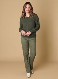 Ivy beau silke cover ups - olive - maat 36