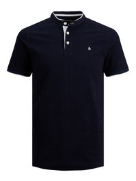 Jack & jones shirt 'jjepaulos' navy / wit