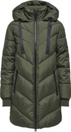 Jdy jdyskylar padded hood jacket otw noos dames jas - maat xl