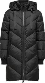 Jdy jdyskylar padded hood jacket otw noos dames jas - maat xs