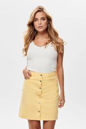Jdy ribgebreide top jdynanna wit