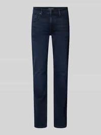 Zwarte Jeans met 5-pocketmodel, model 'sjöbo'