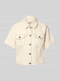 Jeansjack met 1/2-mouwen, model 'lette'