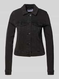 Jeansjack met borstzakken, model 'debra'