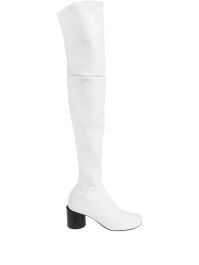 Witte Overknee Laarzen voor Dames • Tot 58% Korting •