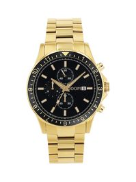 Joop! analoog horloge goud / zwart