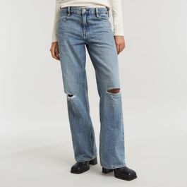 Blauwe Judee low waist loose jeans - lichtblauw - dames