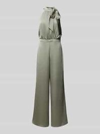 Jumpsuit met strik - Groen