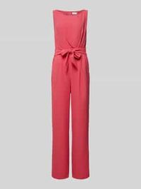 Jumpsuit met strikceintuur