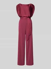 Jumpsuit met strikceintuur