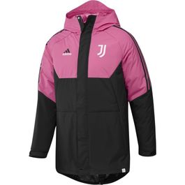 Juventus winterjas condivo 22 stadion parka - roze/zwart