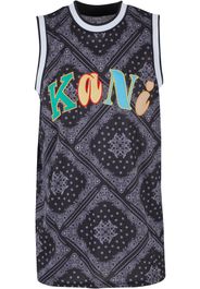 Karl kani shirt  lichtblauw / lichtgroen / zwart / wit