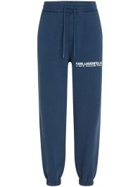 Karl lagerfeld rsg trainingsbroek met wassing - blauw