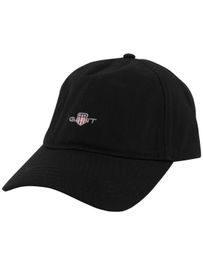 Katoenen gant cap zwart logo