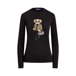 Katoenen longsleeve utility polo bear
