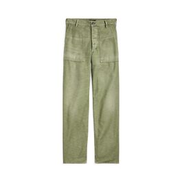 Katoenen satinet utility broek