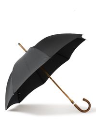 Kingsman - london undercover chestnut wood-handle umbrella - men - black