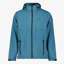 Kjelvik heren outdoor softshell jas blauw - maat xxl